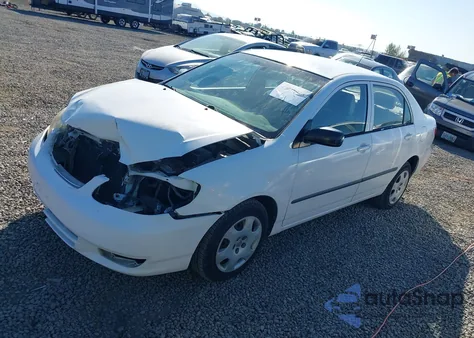 2004 Toyota Corolla Ce z USA, uszkodzony, nr VIN 1NXBR32E14Z329728